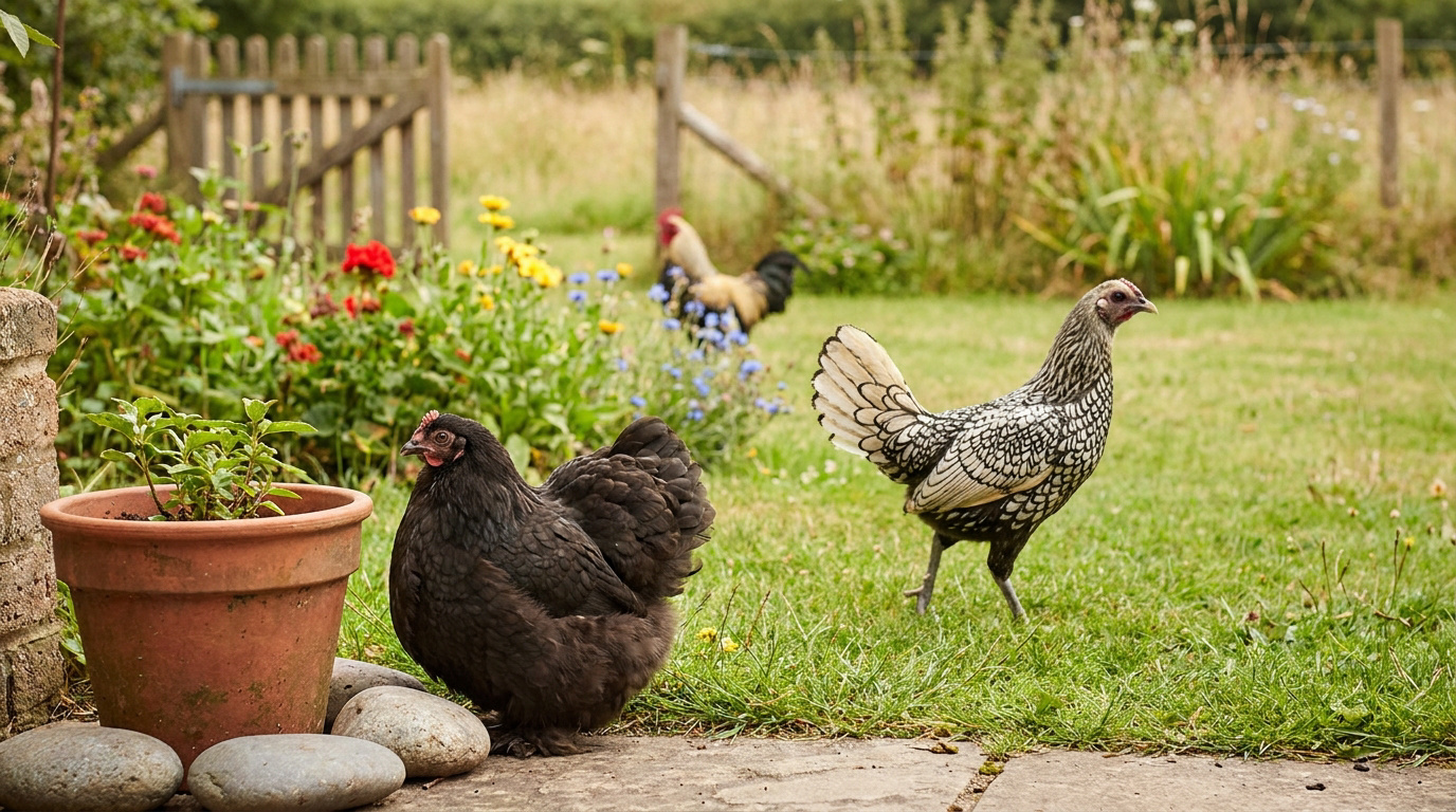 Lire la suite à propos de l’article Quelle race de poule ornementale choisir selon son espace ?