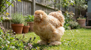 Lire la suite à propos de l’article Poule Cochin naine : la boule de plumes la plus câline