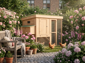 Lire la suite à propos de l’article Aménager un mini-poulailler design pour un petit jardin urbain