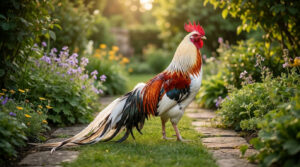 Lire la suite à propos de l’article La poule Yokohama : la reine à la queue de plus d&rsquo;un mètre