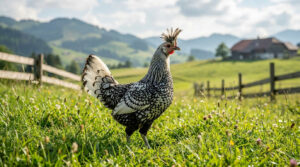 Lire la suite à propos de l’article La poule Appenzelloise Huppée : le joyau suisse pour jardin urbain