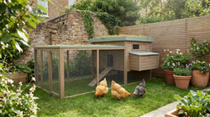 Lire la suite à propos de l’article Quel espace minimum pour 2 à 3 poules de compagnie en ville ?