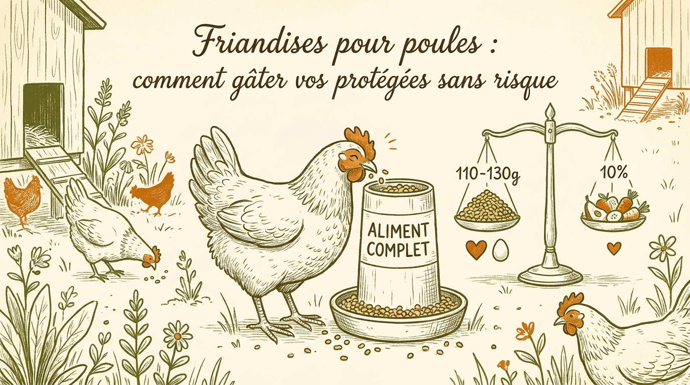 Poules de compagnie picorant des friandises saines dans un jardin urbain